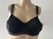 Berlei Women Black Sport Bra Size 10B Underwire Non-Contour High Impact BNWT NEW