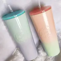 在飛比找蝦皮購物優惠-【現貨特賣】星巴克水杯 STARBUCKS 少女心漸變色吸管