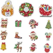 Gogogmee Cartoon Diamond Picture Kit 15pcs Children's Fun Boys and Girls Accessory Ideal for Home Decor
