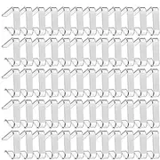 Dining Table Cloth Clips - 60X Clear Dining Tablecloth Clips Windproof,Restaurants Hotel Home Dinner Table Cloth Cover Clamps for Wedding, Banquet