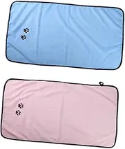 CORHAD Super Soft Pet Blanket Double-Sided Fleece Pet Towel Comfortable for Dogs Cats Anti-lint Fadeless Decorative Pet Bed c