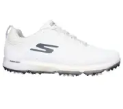 NEW Skechers Go Golf Pro 5 Hyper Golf Shoes White/Grey 9.5