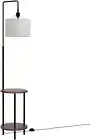 Floor Lamp, 2-Tier Tripod LED Light Lamps Corner Standing Lights Display Stand R