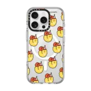 iPhone 16 Pro Clear Case MagSafe Compatible Party Shrimps by SADSHRIMPS