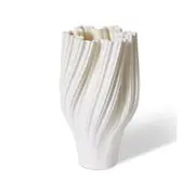 E Style Porcelain Avalon Vase Plant Vase Home Table Decor 26x38cm White