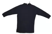 COS Short Dress Shirt Alpaca Wool Jumper Dress navy Soft Long Sleeve Womens XS