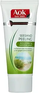 Aok Pur Balance Sea Sand Scrub with Chamomile and Ginseng Extract Contents: 100 ml Refines the complexion and works against impurities, redness, blackheads and pimples.