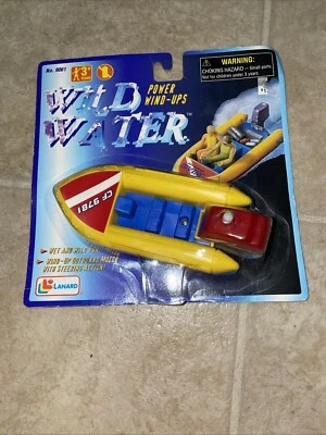 Lanard Boats Wild Water Wind-Up Bath Tub Water Toy 1996 Vintage New