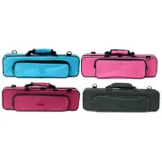 **GREAT GIFT**Classic Flute Case. Lightweight/Shoulder Strap/8 Colors CLEARANCE