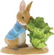 Beatrix Potter Peter Rabbit with Lettuce Miniature Figurine A29641