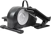 Elliptical Stepper Home Elliptical Trainer Under Desk Elliptical Machine Small Body Quiet and No Noise Screen Information Display,Silver