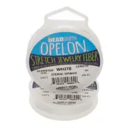 OPELON Elastic Stretch Cord 0.7mm Jewelry Fiber Elastic Cord 5 Meter Spool