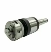 MT4 Revolving Center with 3Jaw Self Centering 2" 50mm Mini Lathe Chuck 14X1..