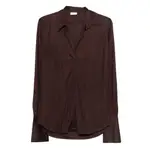 [Dries Van Noten] Dries Van Noten Long-sleeve Shirt S BROWN