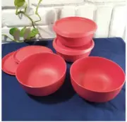 Tupperware Legacy Set Of 4 Bowls With Seals 550ml New