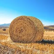 23pcs Hay Bales for Horses, Large Round Bale Hay Net Square Bale Slow Feed Hay Net Fit for 5x5x5 Feet Round Hay Bales and 3x4x8 Feet Square Hay Bales for Farm Countryside