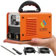 HITBOX Mini MMA Welder 220V LED Hot Start ARC200mini3 ARC Welding Machine New