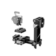 Foldable v Mount Battery Plate for Dslr Camera Rig Arca Type Baseplate Pd Quick Release v Lock Battery & Cage