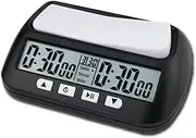 YaSao Chess Clock, Digital Timer, 3-in-1 Multipurpose Portable Professional Chess Timer, Black