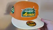 Exclusive Houston Astros 2 Tone Script 35 Years Fitted Hat 7 1/2 jeans palace