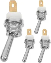 VINTORKY 4pcs Metal Toggle Switch for Chainsaw Proximity Safety Kill Stop Easy to Use Fits Brands