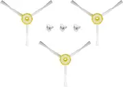 3X Replacement Spinning Side Brushes for iRobot Roomba 500 600 700 800 900 Series Robot Vacuum Cleaners, Accessories and Spare Parts for iRobot Roomba (Pack of 3)