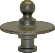 Wallace Forge Kingpin to Gooseneck Ball Adapter - Made in U.S.A.