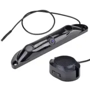 3-in-1 Camera+Control Box+2Parking Sensors License Plate Video Car Reverse Backup Radar System