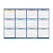 2025-2026 Financial Year Wall Planner 88x58cm Wall Calendar Monthly Hanging Calendar