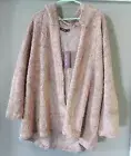 Adore Me Women's Cordova Robe Solid Pattern Soft Cozy Robe 09948 Mauve Large
