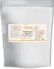 Purenso Select - Emulsifying Wax NF, 250g I Non-Ionic, For Homemade Creams, Lotions,100% Vegetable Derived