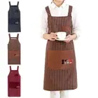 Cotton Antifouling Barista Apron Oil Resistant Restaurant Uniform Coffee House