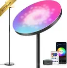 Smart RGB LED Floor Lamp - Alexa/Google Home Wifi Remote Dimmable