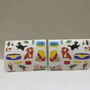 Mrs. Grossman's Pet Shop Animals Sticker Sheets Parrot Hamster Turtle Lizard