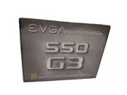 EVGA Supernova G3 550W Fully Modular Power Supply NEW SEALED