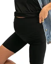 [HATCH] | Ultimate Before, During and After Bike Short | Short Maternity Leggings