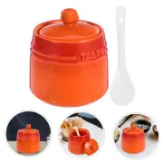 Jar Kernels Ceramic Seasoning Sugar Container with Lid Seasonings