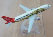 ✈️AIR Asia Tiger A320 Aircraft Model Gift Collection 16cm 1:400