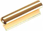COMNESTBI Rb Golden Hawaii Guitar Slide Bar Ergonomic Polished Steel Stick for Lap Guitar Playing Unique Design for Enhanced Control for Musicians
