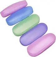 [ARTIBETTER] 5pcs Glasses Case Plastic Glasses Case Box Sunglasses Protector, Mixed colour, Medium