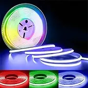 Arotelicht COB LED Strip RGB 5 m 12 V COB Dimmable COB LED Strip LED Strip Fairy Lights High Density 810LEDs/M IP20 for Bedroom Kitchen Home Interior Decoration