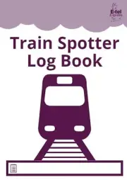 TRAIN SPOTTING LOG BOOK A5