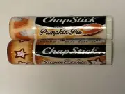 CHAPSTICK BRAND LIP BALM PUMPKIN PIE & SUGAR COOKIE