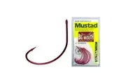 Mustad Big Mouth Size 5/0 Qty 6 - 37753npnp - Chemically Sharpened Fishing Hooks