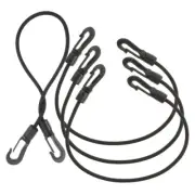 4 Pcs Kayak Elastic String Boat Bumper Rope Dock Line Mooring Bungie Cords
