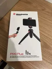 Manfrotto Pixi Plus 3In1 TRIPOD With Universal SmartPhone Camp And GoPro Mount