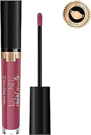 2 x Max Factor Lipfinity Velvet Matte 24Hr Lipstick - 005 Matte Merlot