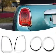 1Set Headlight Trim Tail Light Frame Cover Grille Fits Mini Cooper JCW R55/56/57 (for: Mini)