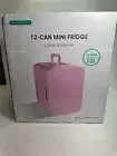 CROWNFUL 12 -CAN Mini Fridge Cooler and Warmer