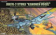 Academy 12404 JU87G-2 STUKA "KANONEN VOGEL" 1/72 Airplane Plastic Model Kit K...